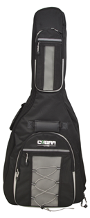 Deluxe Acoustic Guitar Bag by Cobra Case with Thick 10mm Padded Protection
